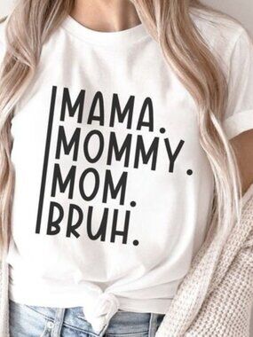 Mama Mommy Mom Bruh Shirt, Gift for mom, Mom life shirt, Mother's Day shirt